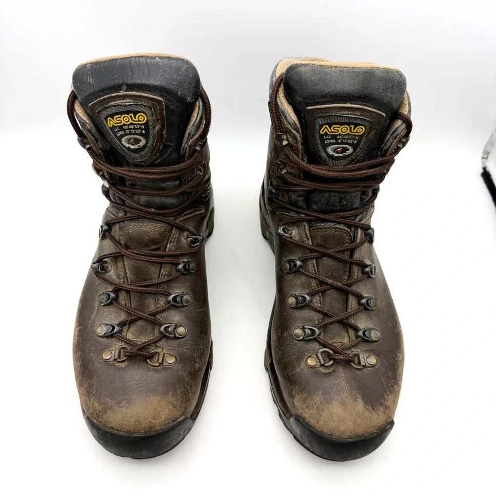 ASOLO TPS 520 GV EVO GTX Hiking Backpacking Outdoor Camping Boots Mens Size 11.5
